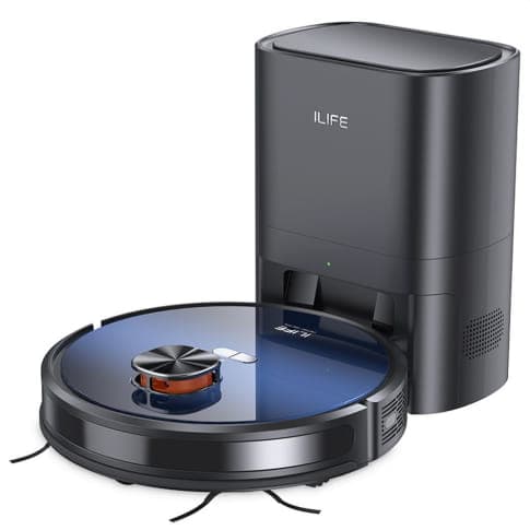 ILIFE T10s Robot Vacuum and Mop Cleaner 2 in 1 Self-Emptying Station, 3000Pa Suction, 2.5L Dust Bag, LDS Navigation, 150 mins Runtime, App & Voice Control, στα 209,99€, Geekbuying