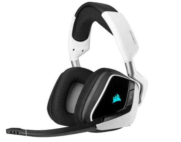 Corsair Gaming Headset Void RGB Elite 7.1 Wireless White, στα 79,99€, από το ΠΛΑΙΣΙΟ
