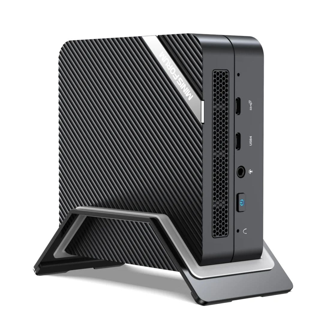 Minisforum Venus Series UM773 Lite – Mini-PC mit AMD Ryzen 7 7735HS 8C+16T, Radeon 680M, USB4 (Barebone) 289€