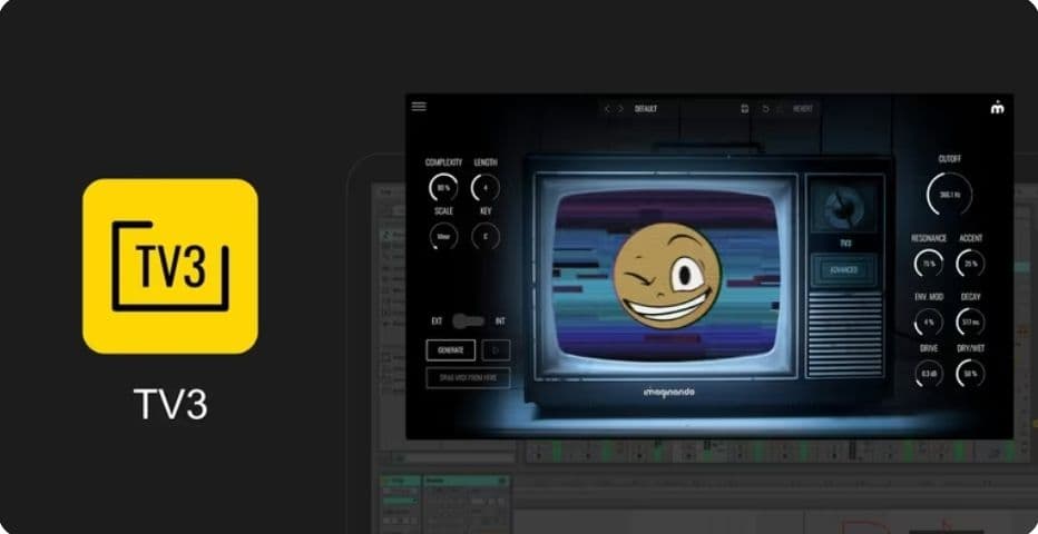 Imaginando - Acid Synth TV3 (acid bass synth and sequence generator) δωρεάν από 19€