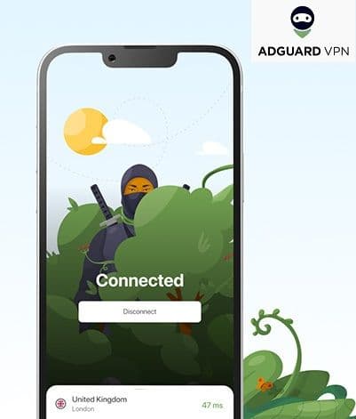 AdGuard VPN συνδρομή για 3 έτη