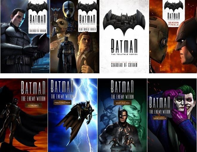 [Xbox One - Xbox Series X|S] Δωρεάν 8 DLC's για τα Batman: The Enemy Within και Batman: The Telltale Series
