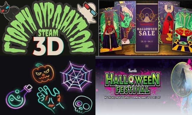 Εκπτώσεις Halloween σε Steam, Epic Games, Humblebundle και GOG