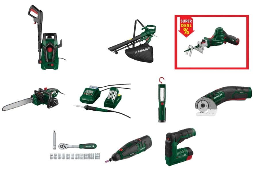Πλυστικό μηχάνημα υψηλής πίεσης Parkside PHD 110 F2 στα 49,9€ & άλλα εργαλεία από το Lidl
