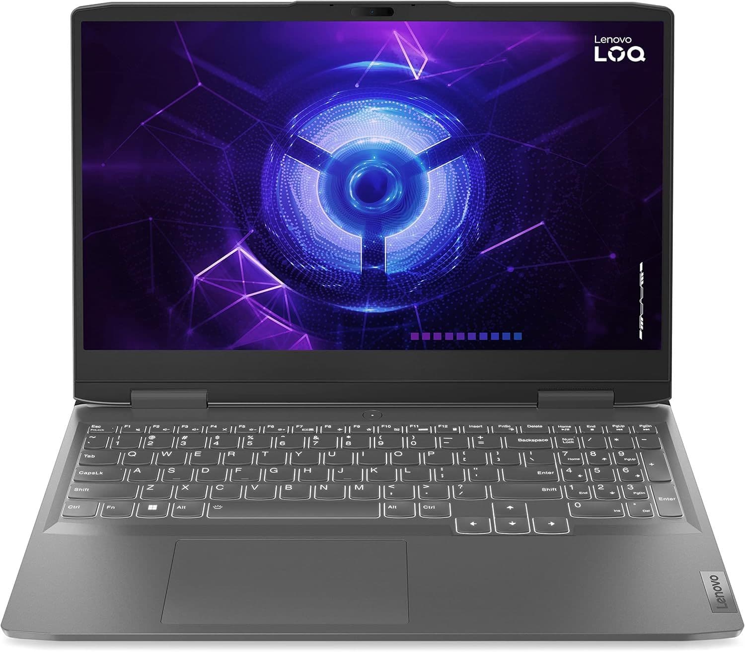 Lenovo LOQ 15IRH8 (15.6" FHD IPS 144Hz / i5-12450H / 16GB / 512GB / RTX 4060 / No OS / QWERTY ES)
