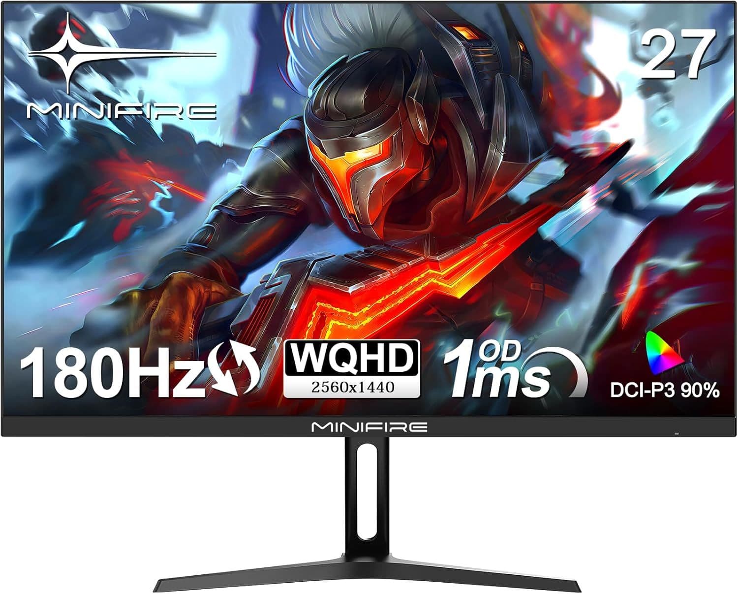 Minifire MFG27F4Q Gaming Monitor 27" QHD IPS 180Hz [fullfiled by Amazon]