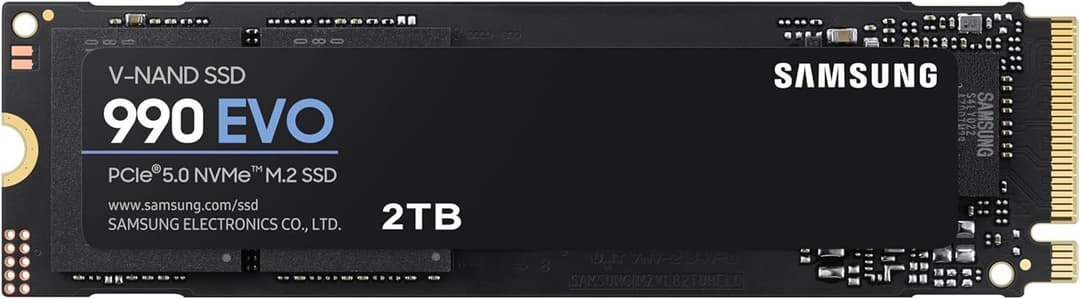Samsung 990 Evo SSD 2TB M.2 NVMe PCI Express 4.0