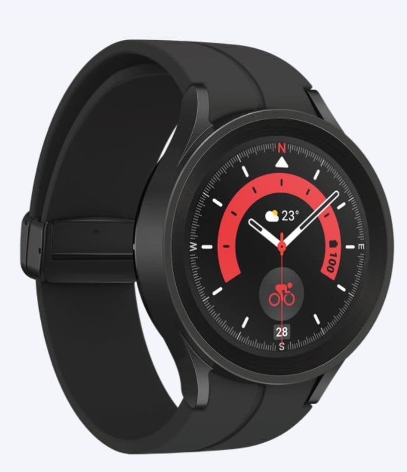 SAMSUNG Galaxy Watch5 Pro 45mm Titanium Μαύρο Smartwatch 149€  Γερμανος