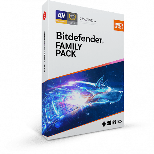 Bitdefender Family Pack [15 συσκευές / 1 έτος 34.99€]  || Total Security [5 συσκευές / 1 έτος 11.32€]