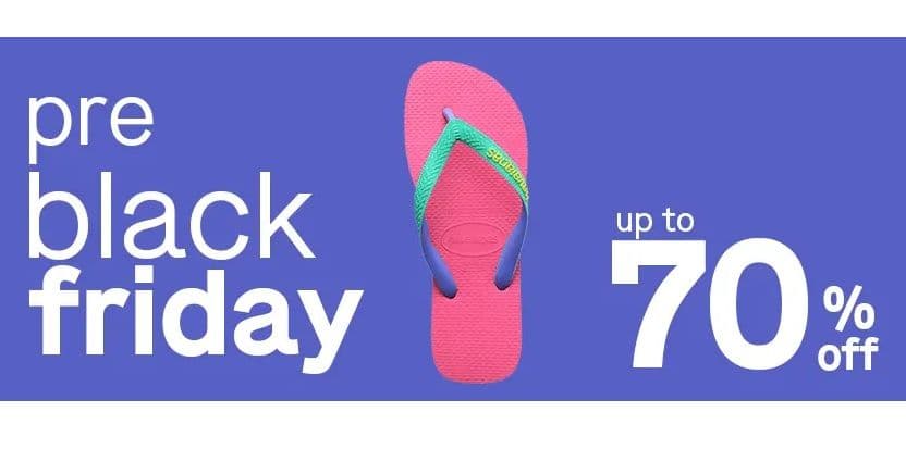 Havaianas pre black friday έως 70%