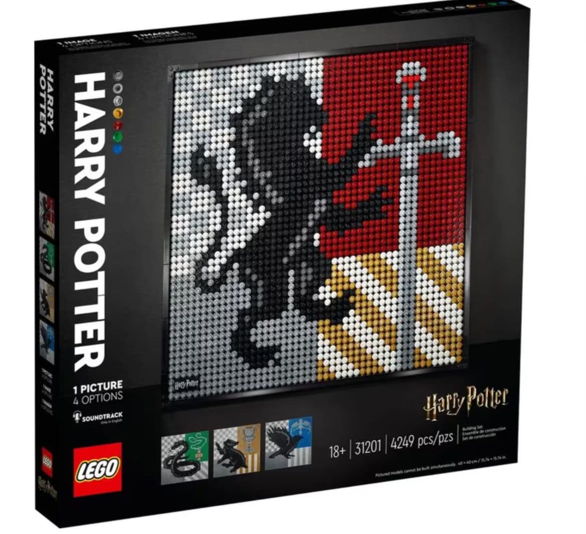 LEGO® Art Harry Potter Hogwarts Crests (31201)