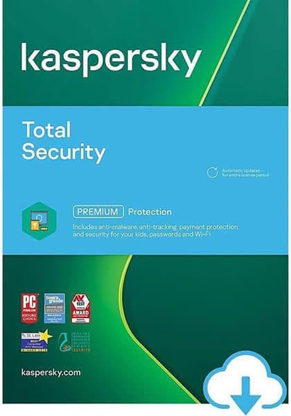 Kaspersky Total Security (1user/2yr) Ελληνικό card
