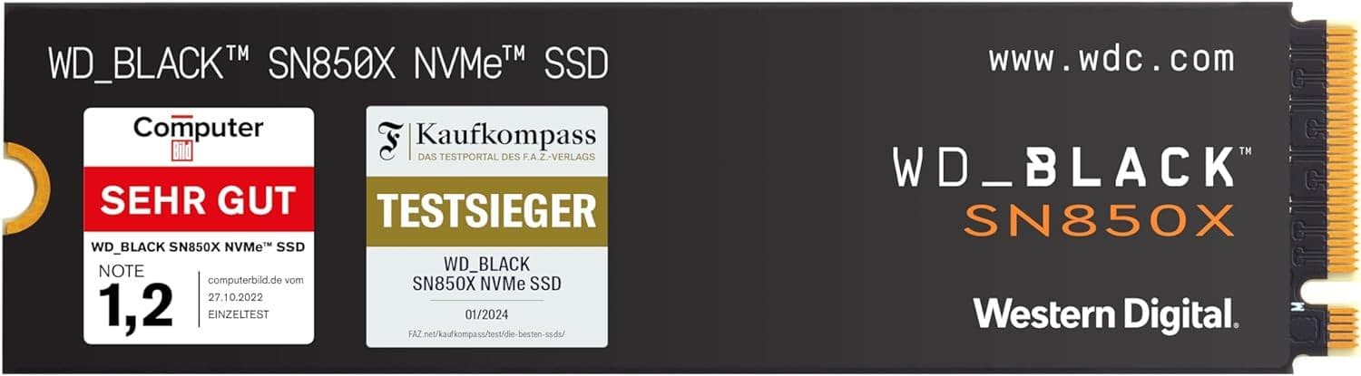 WD_BLACK SN850X NVMe 2TB SSD