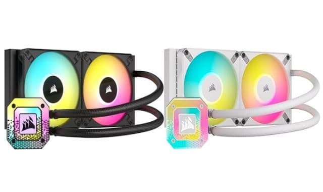 Corsair iCUE H100iElite Capellix XT Liquid CPU Cooler Two AF120 RGB Elite Fans 240 mm Radiator Intel LGA 1700, 1200, 115X, 2066, AMD AM5, AM4 - Includes iCUE COMMANDER CORE στα 88,46€