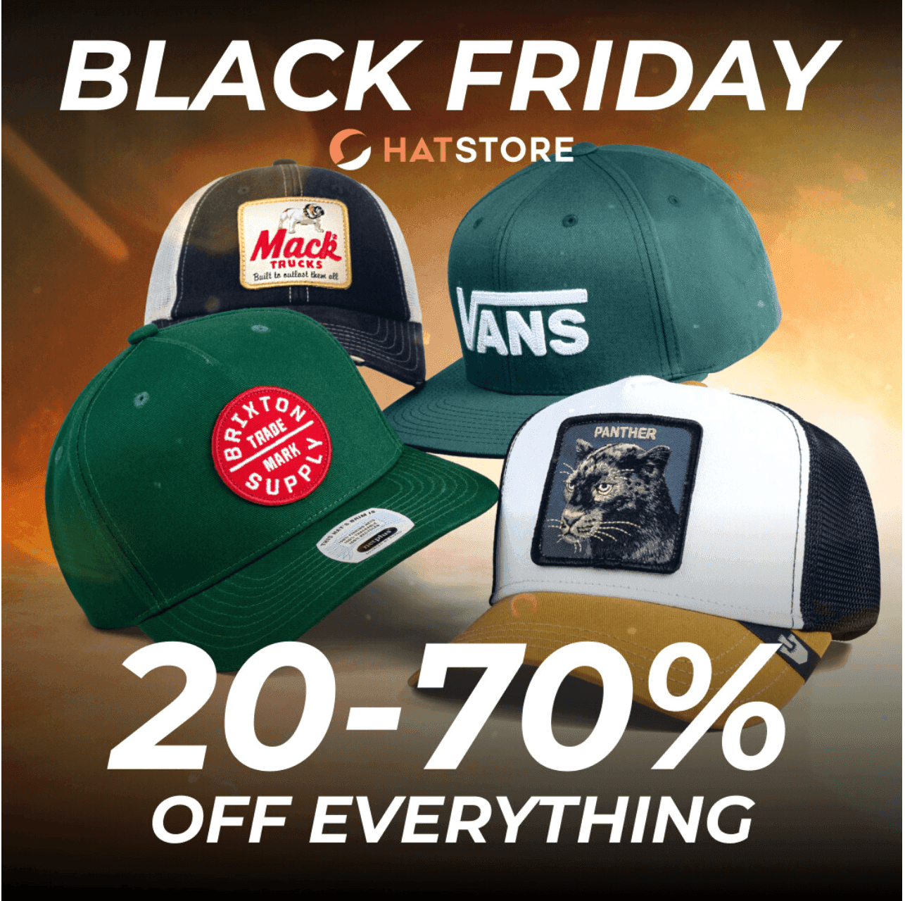 -20 εως -70% σε ολο το Hatstore