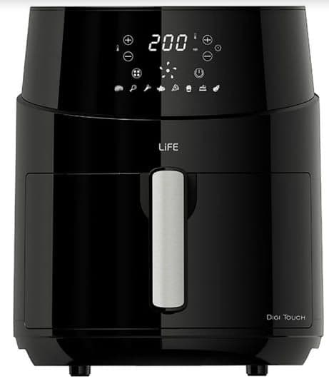 Life Digi Touch φριτέζα αέρος 4.5lt Μαύρη στα 35€, ΚΩΤΣΟΒΟΛΟΣ (100 διαθέσιμα τεμάχια)