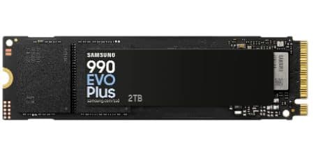 Samsung 990 EVO Plus, SSD 2TB M.2 NVMe PCI Express 4.0, MZ-V9S2T0BW στα 134,4€, amazon.de