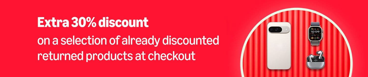 Επιπλέον -30% σε μεταχειρισμένα προϊόντα στα Amazon Warehouses | Black Friday 2024