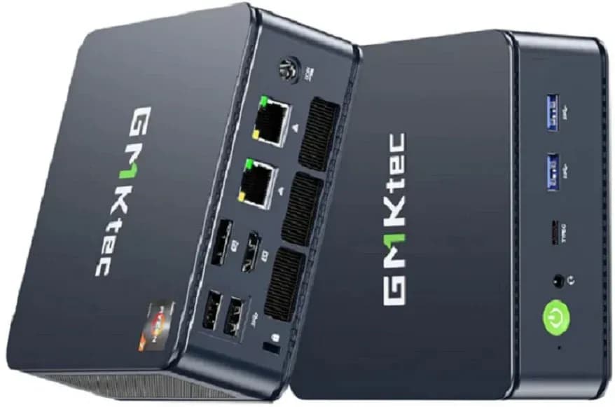 Μini PC GMKtec NucBox M5  Plus | AMD Ryzen 7 5825U | 16 ή 32 GB RAM | 512 GB ή 1 TB SSD |  2.5GbE | Windows 11 | 235 € ή 285 €