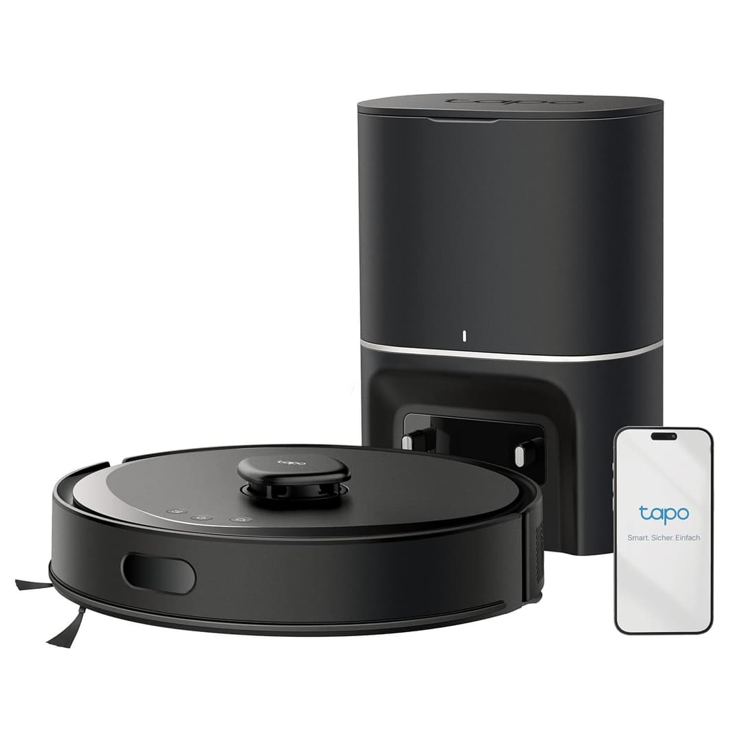 TP-Link Tapo RV30 Max Plus Σκούπα Ρομπότ με Βάση Αυτόματου Καθαρισμού
