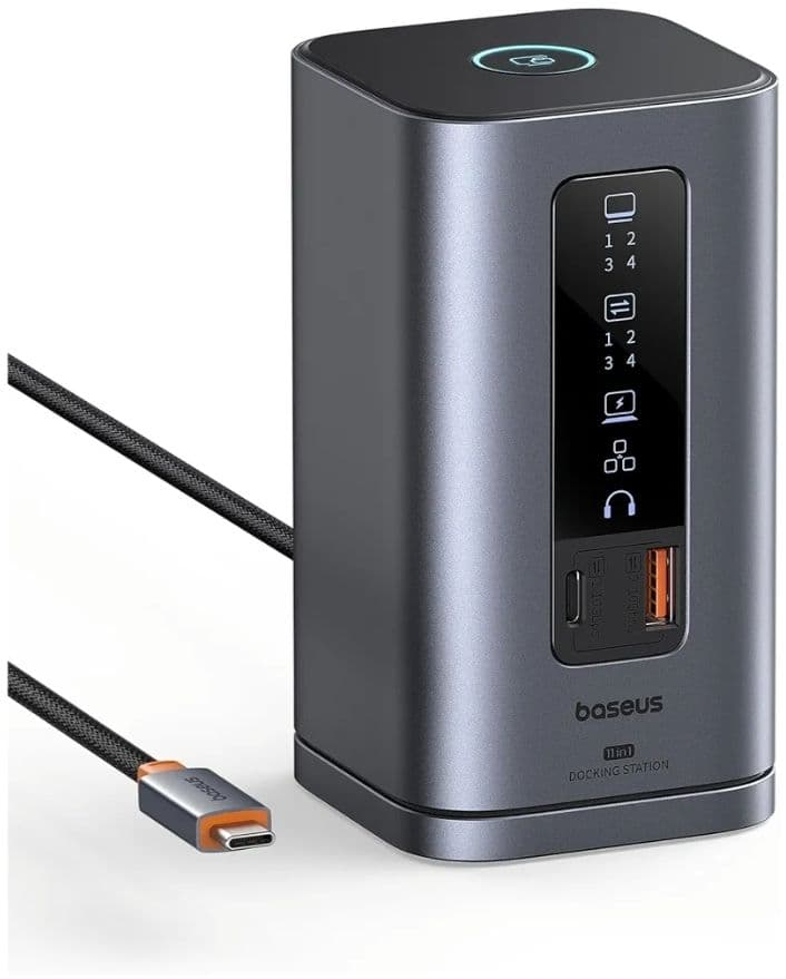 Baseus Docking Station Spacemate Series 11-in-1 Docking Station 100 W PD,85.99€ 