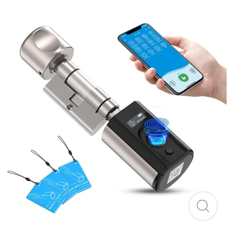 WELOCK Touch61 έξυπνη κλειδαρια (Fingerprint) 169€ με 2+3 χρόνια εγγυηση