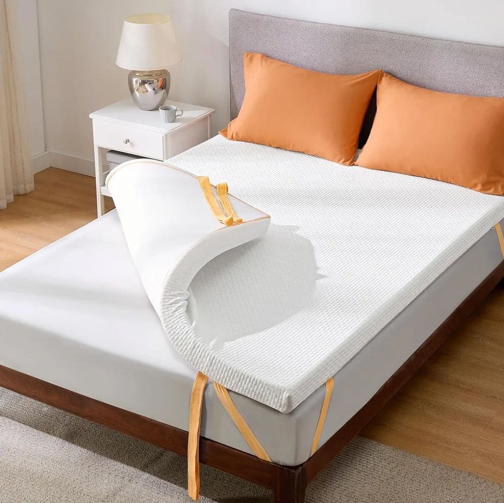 Bedsure ανωστρωμα 90 x 200 cm, 7.5 cm ύψος με memory foam 65.02€ 
