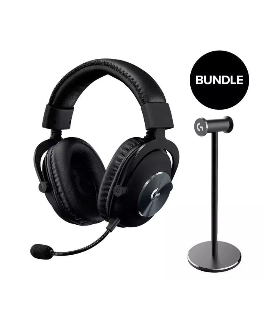 Logitech G Pro X Headset Bundle + Stand 99€