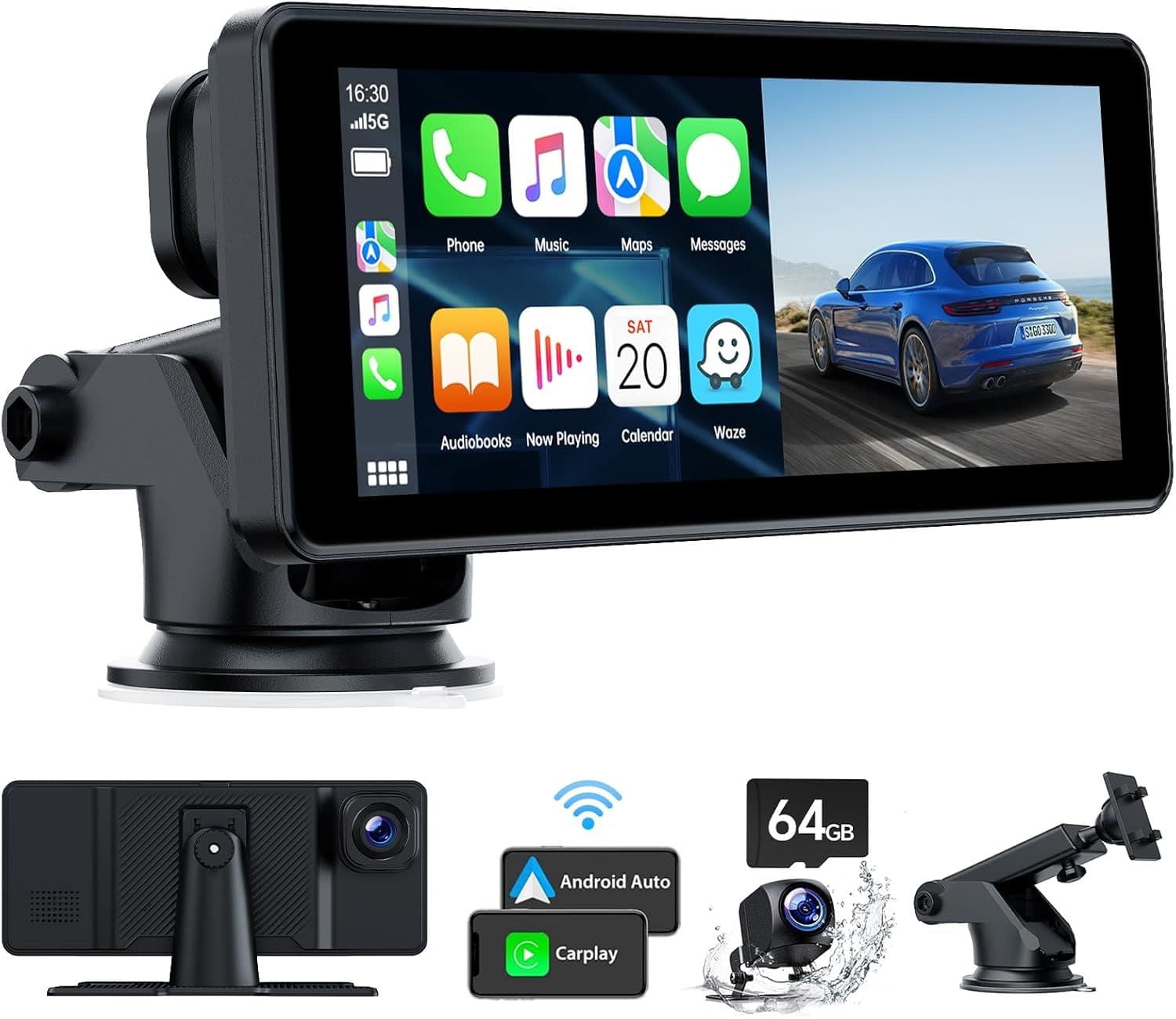 Οθόνη Carplay/Android Auto LAMTTO 6.86 Inch - Amazon Γερμανίας