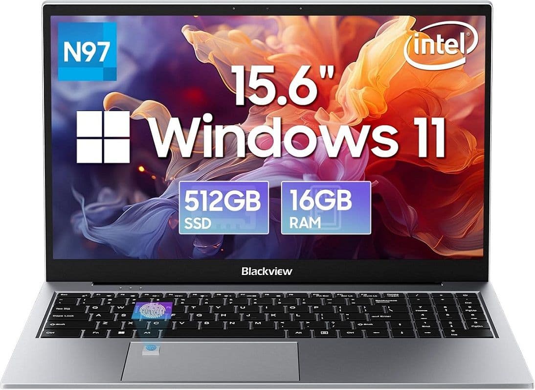Laptop Blackview Acebook 8 | 15.6" Full HD IPS | Intel N97 | 16 GB RAM | 512 GB SSD | Windows 11
