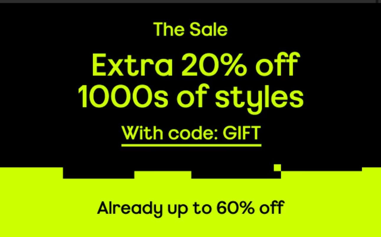 -20% extra στο ASOS σε προϊόντα που έχουν ήδη έκπτωση έως 60%