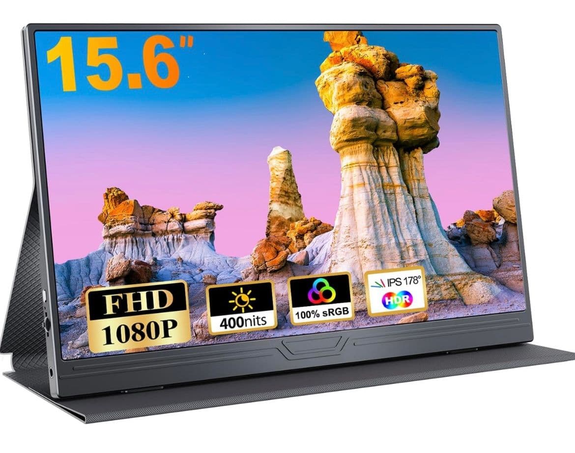 Portable Monitor CUIUIC 15.6" 1080p sRGB 400nits
