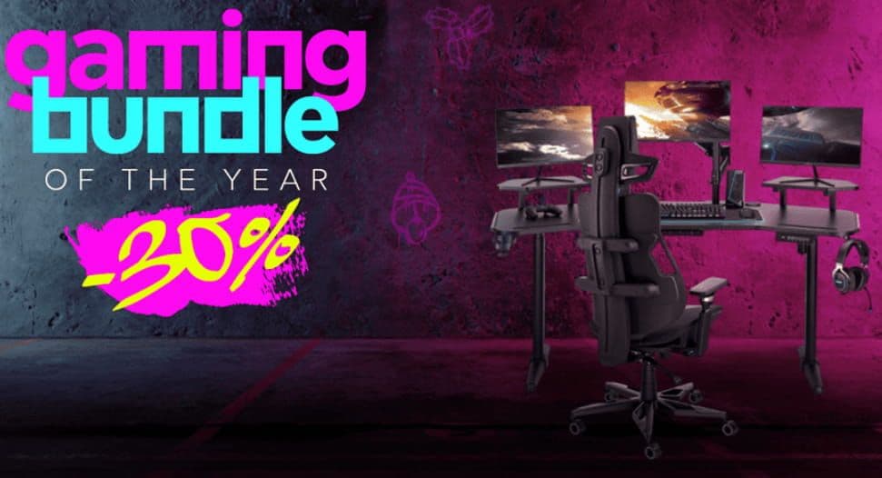 -30% αγοράζοντας gaming γραφείο ή gaming καρέκλα μαζί με gaming αξεσουάρ, από το ΠΛΑΙΣΙΟ