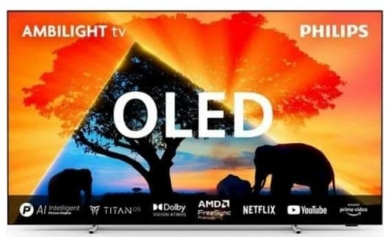 Philips OLED Ambilight 55OLED769 55" Τηλεόραση Smart 4K στα 999€ & ΔΩΡΟ Air Fryer Philips αξίας 99€