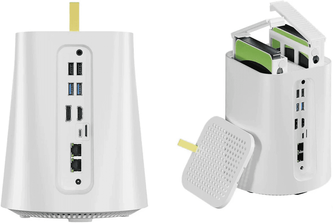 Mini PC NAS Server AOOSTAR / T-BAO R1 | Intel N100 | 16 GB RAM | 512 GB SSD | 2 x 2.5GbE | Windows 11 