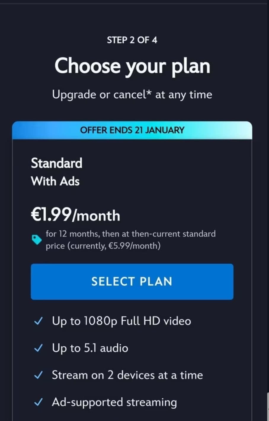 Disney Plus με διαφημισεις,μέσω Γαλλίας 1.99€/μηνα(χρεωση ανα μηνα, χρειάζεται VPN για την ενεργοποιηση )