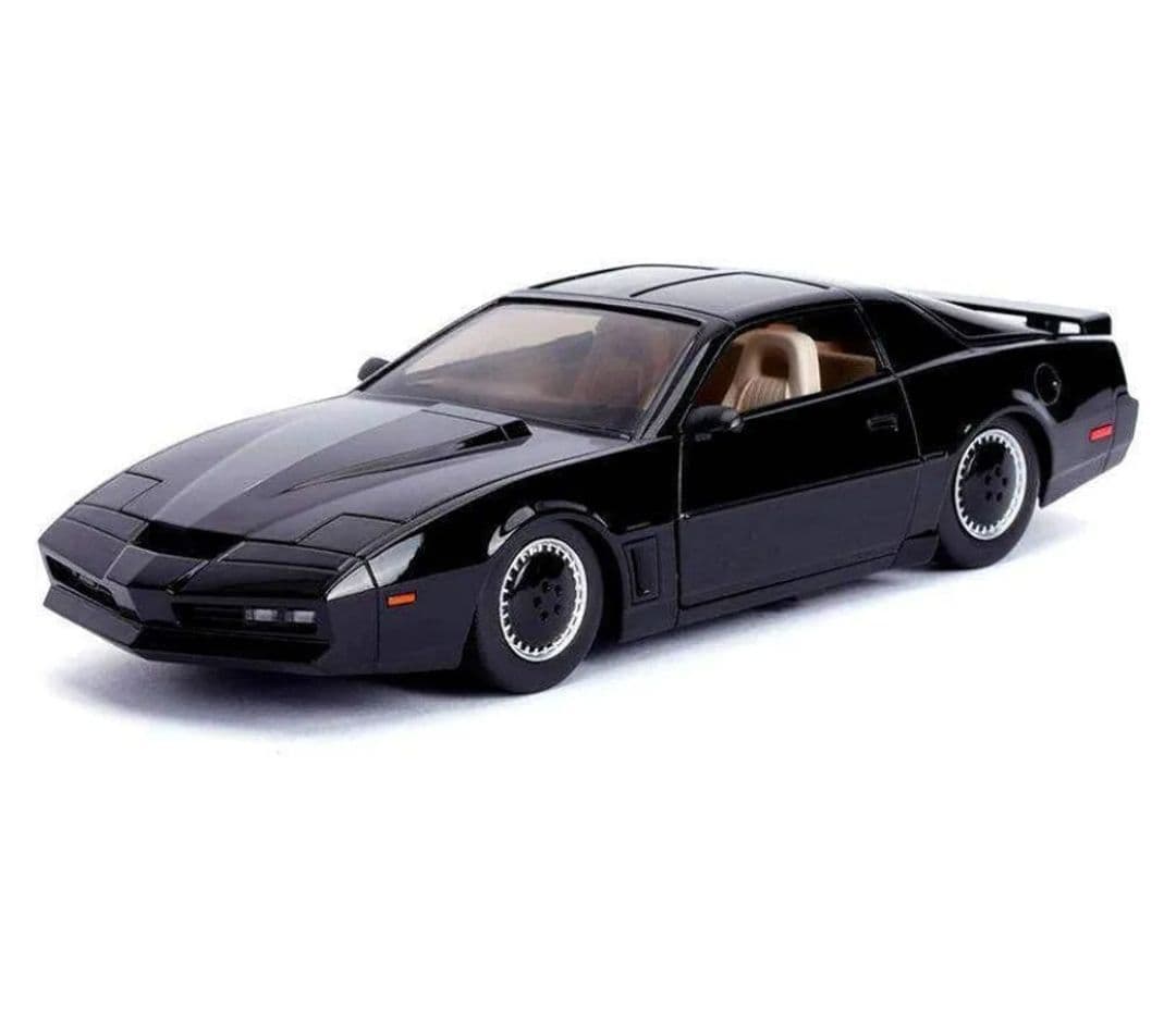 Knight Rider Car Metal 1:24 with Lights Συλλεκτικο, Μαύρο, One Size (253255000) 33.37€