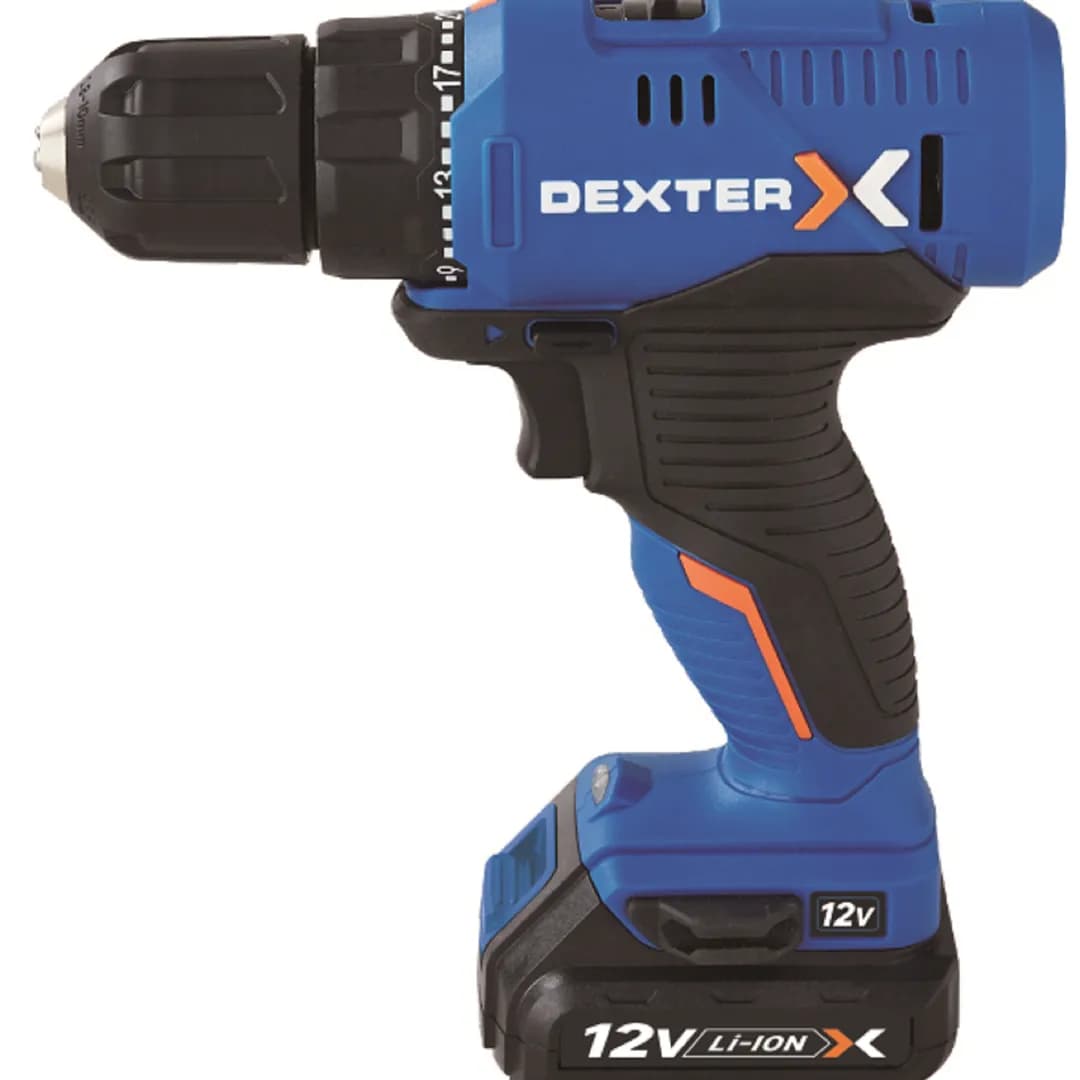 Δραπανοκατσαβιδο Dexter 12V 2Ah με 36.99€ & άλλες online προσφορές για το ΣΚ από Leroy Merlin