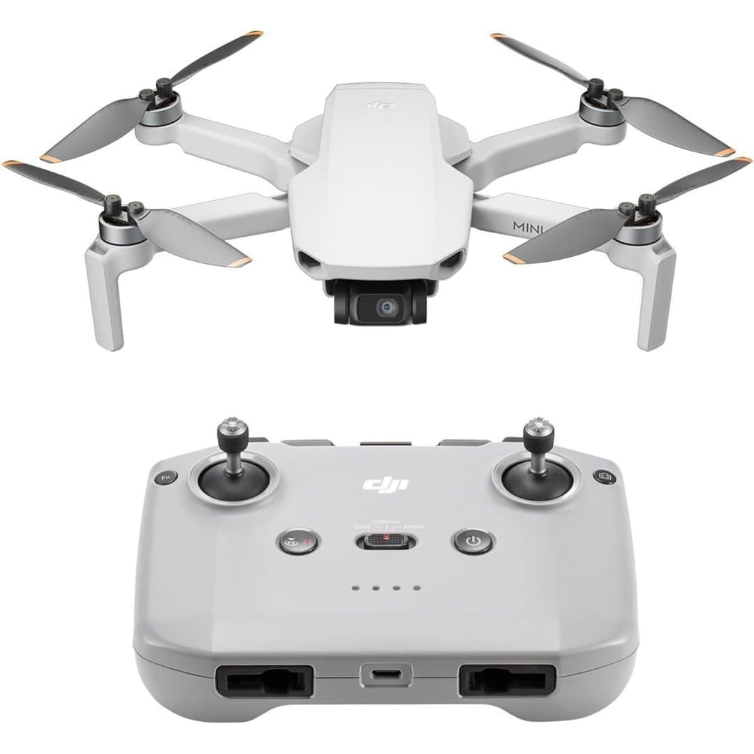 DJI Mini 4K Drone EU με Κάμερα 4K 30fps και Χειριστήριο