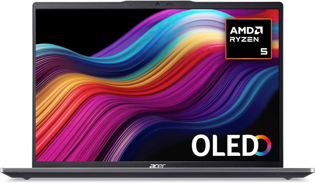 Acer Swift Go 14 SFG14-63 (14" 2.8K OLED 90Hz / Ryzen 5 8645HS / 16GB / 1TB / W11 / QWERTY UK) Laptop