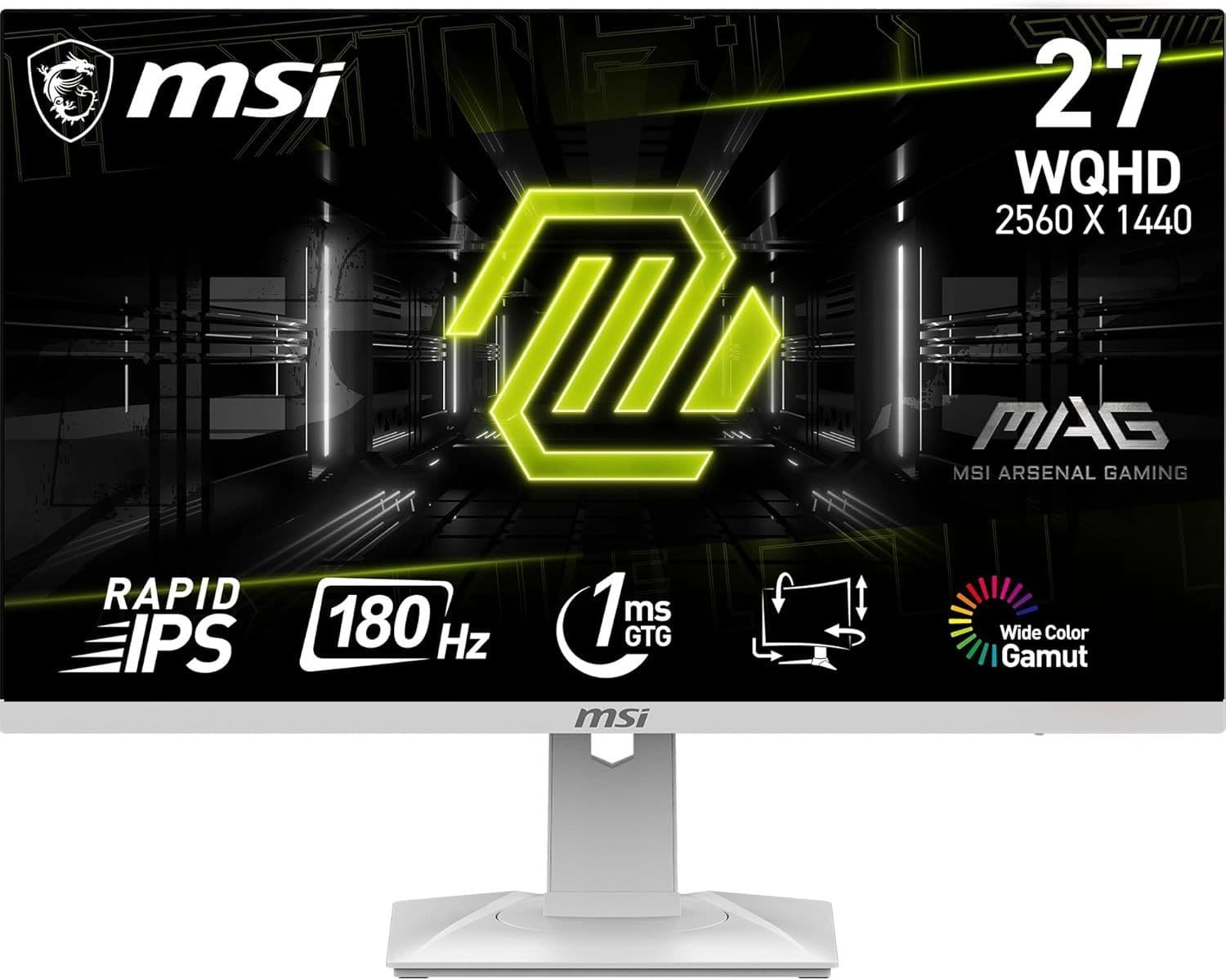 MSI MAG 274QRFW (27", WQHD, IPS, 180Hz) Οθόνη