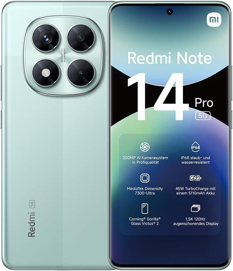 Xiaomi Redmi Note 14 Pro 5G (8GB/256GB) και άλλες προσφορές για την σειρά 14
