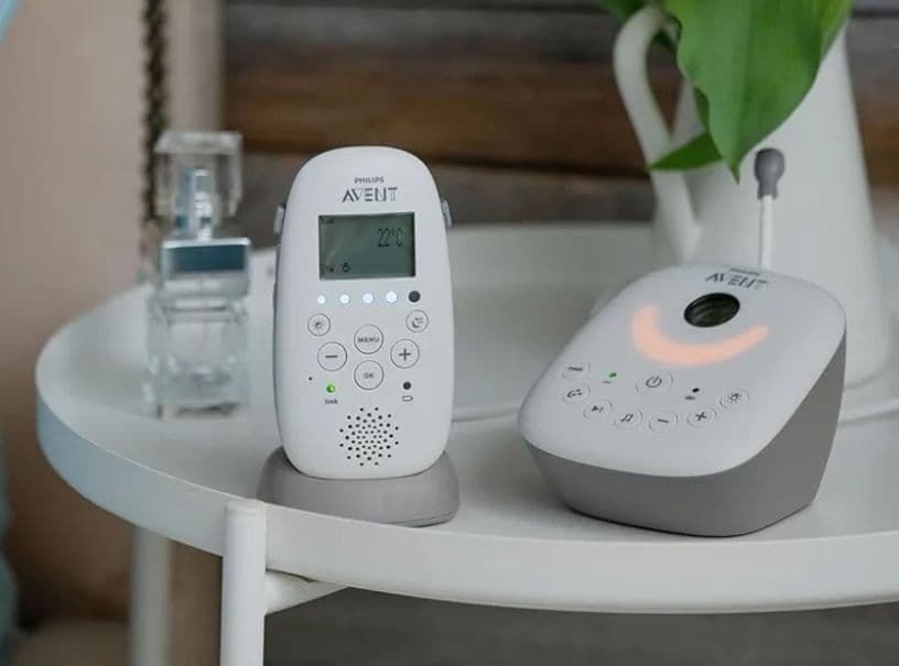 Philips Avent SCD733/26 Ασύρματη Ενδοεπικοινωνία Μωρού με Αμφίδρομη Ομιλία 54.38€
