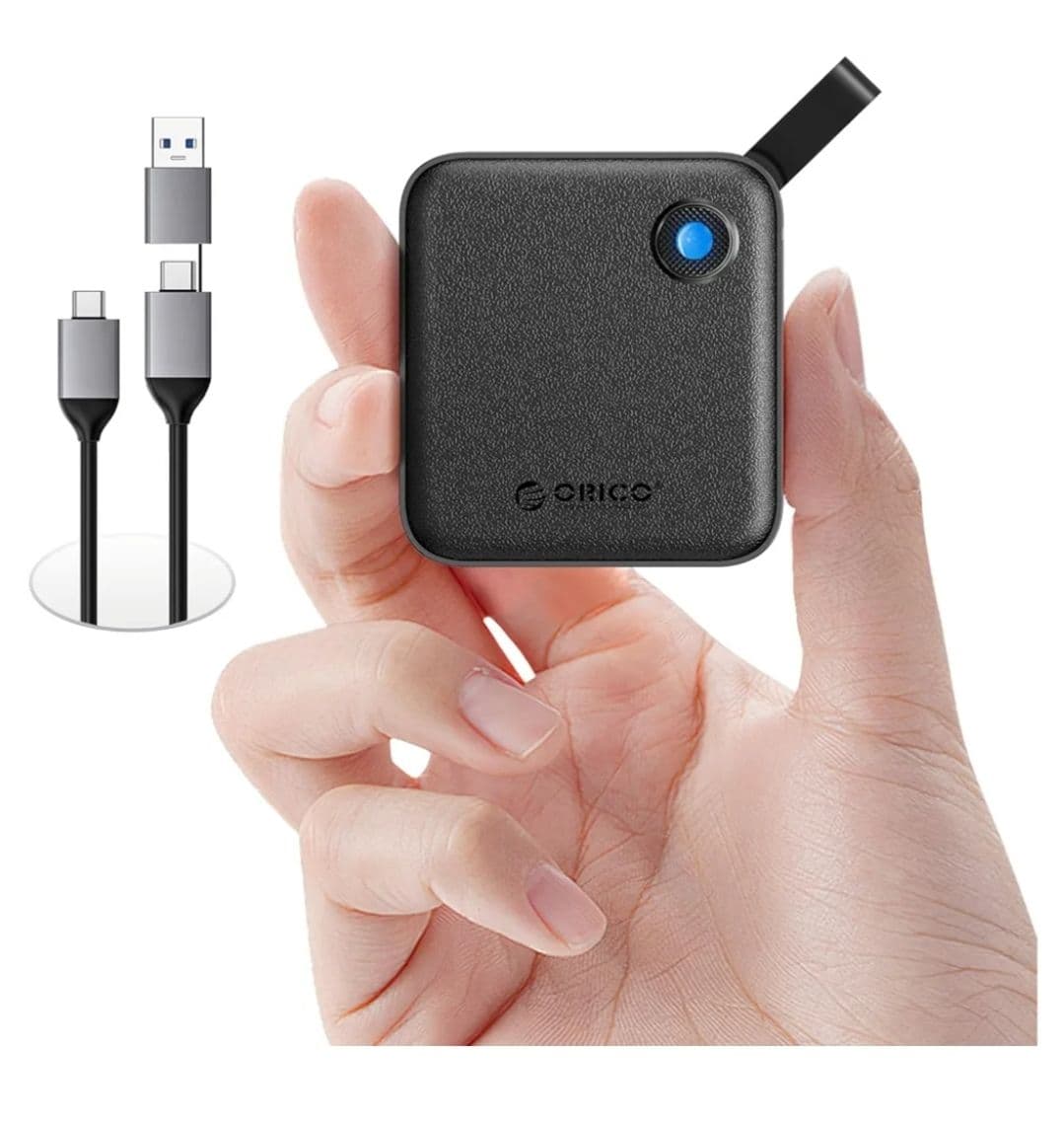 ORICO Portable SSD 1 TB with 2 in 1 USB C Cable εξωτερικός Ssd
