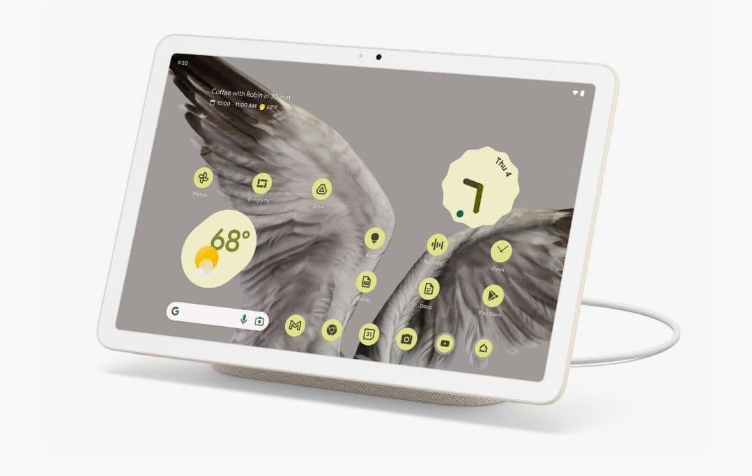 Google Pixel Tablet 11" [8Gb/128Gb]  Porselain 310.19€ Amazon.com