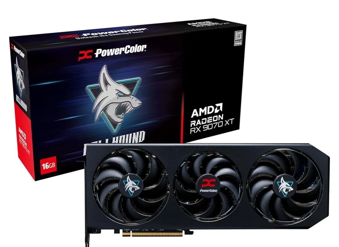 Κάρτα Γραφικών PowerColor RX 9070 XT OC 16GB GDDR6  844.14€ 
