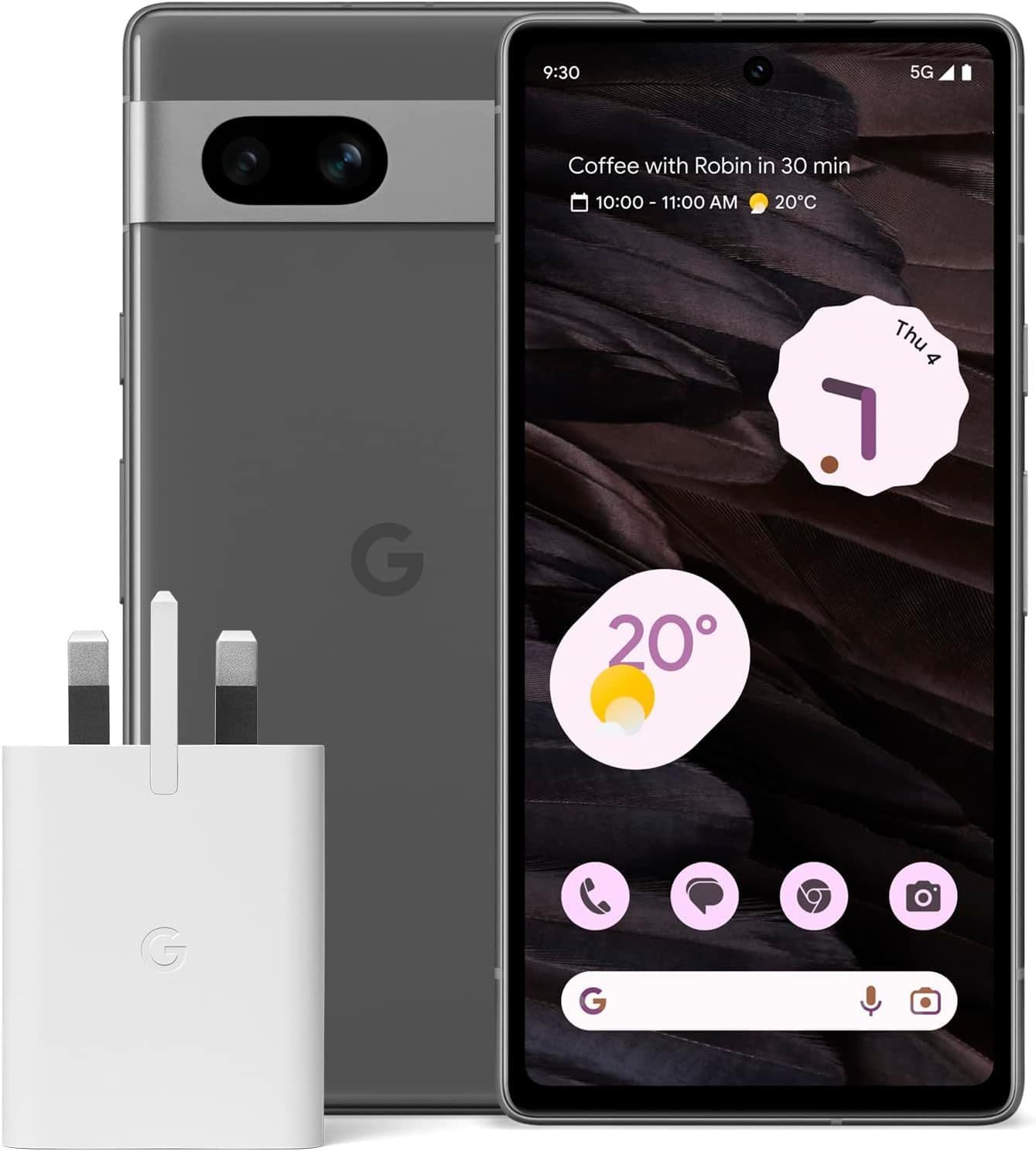 Google Pixel 7a (8GB/128GB) Smartphone + Pixel 30W Φορτιστής 