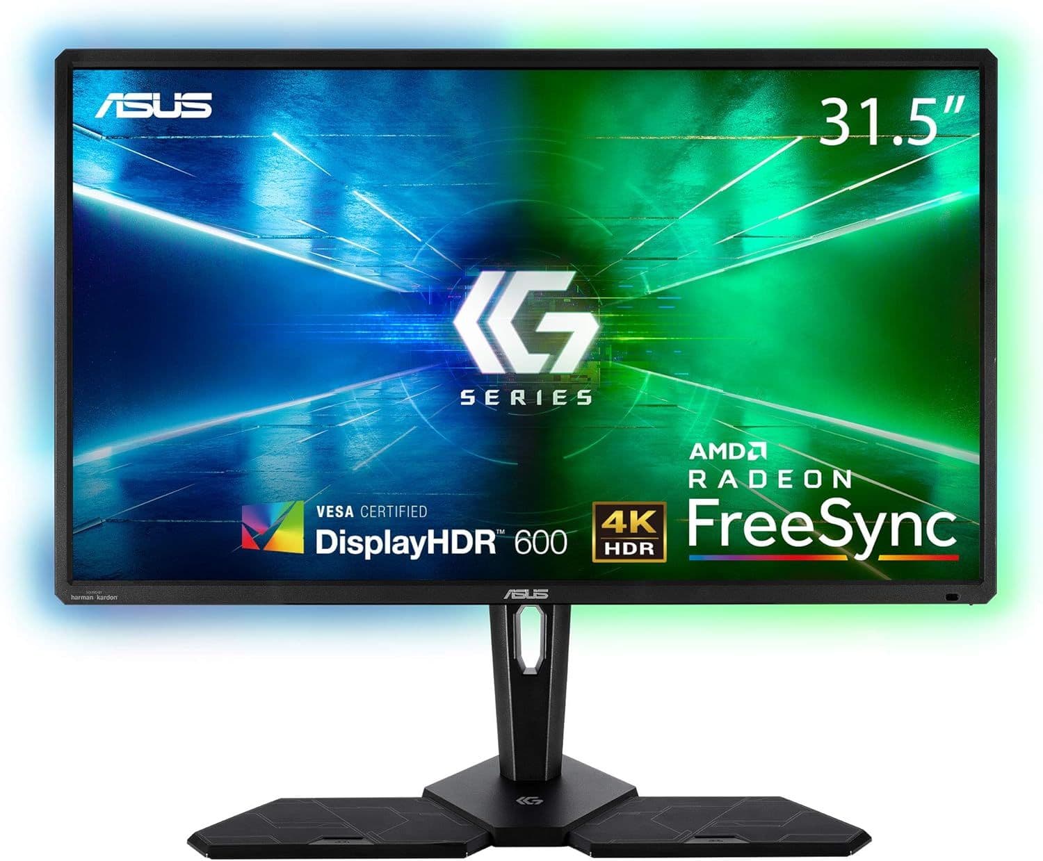 [Console Gaming Monitor] ASUS CG32UQ [32", 4K, VA, HDR600, 10 Bits, DCI-P3 95%, 60Hz, 5ms, Freesync, Adaptive-Sync, Halo Sync, Remote control]