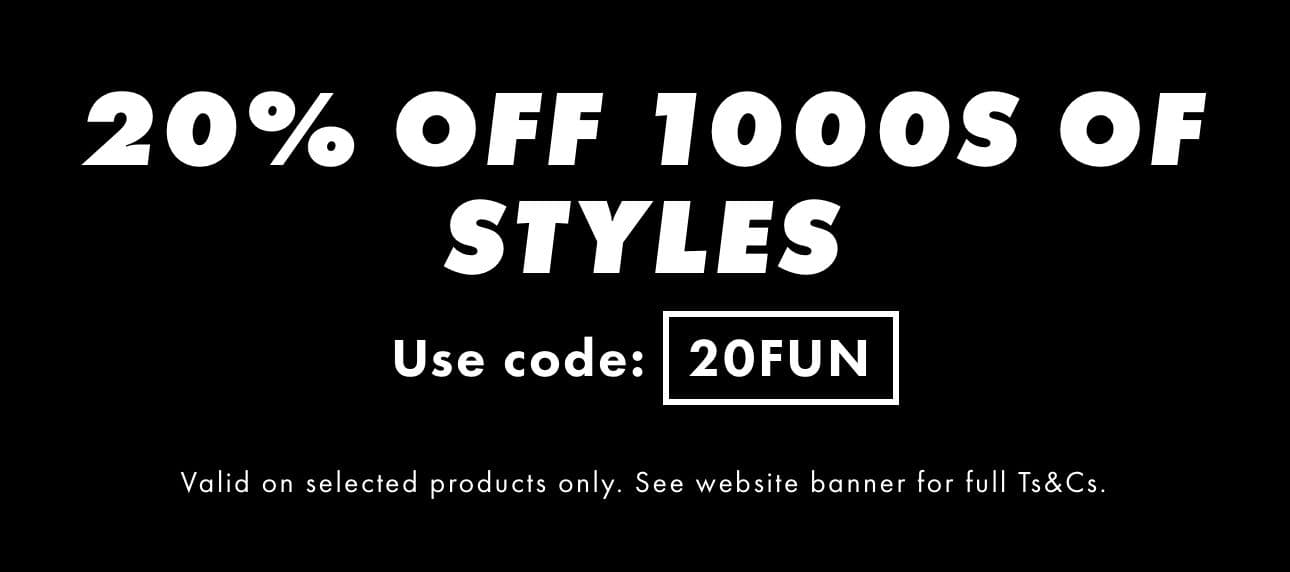 Update 05/03 / Ανανέωση της extra έκπτωσης -20% στο ASOS σε επιλεγμένα είδη