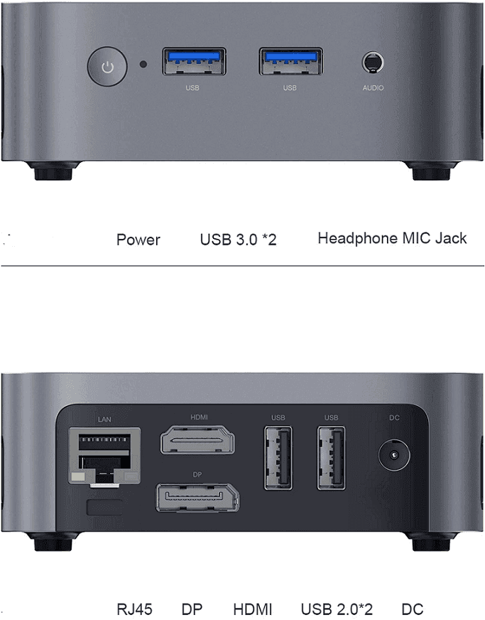 Mini PC Ninkear MBOX 11 | Intel N150 | 16 GB RAM | 512 GB SSD | Windows 11 | 137 €